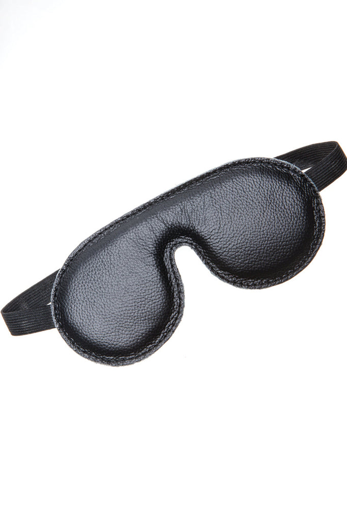 Shop this women's genuine leather eye mask