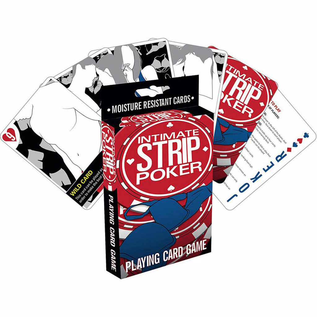 Intimate Strip Poker Card Game