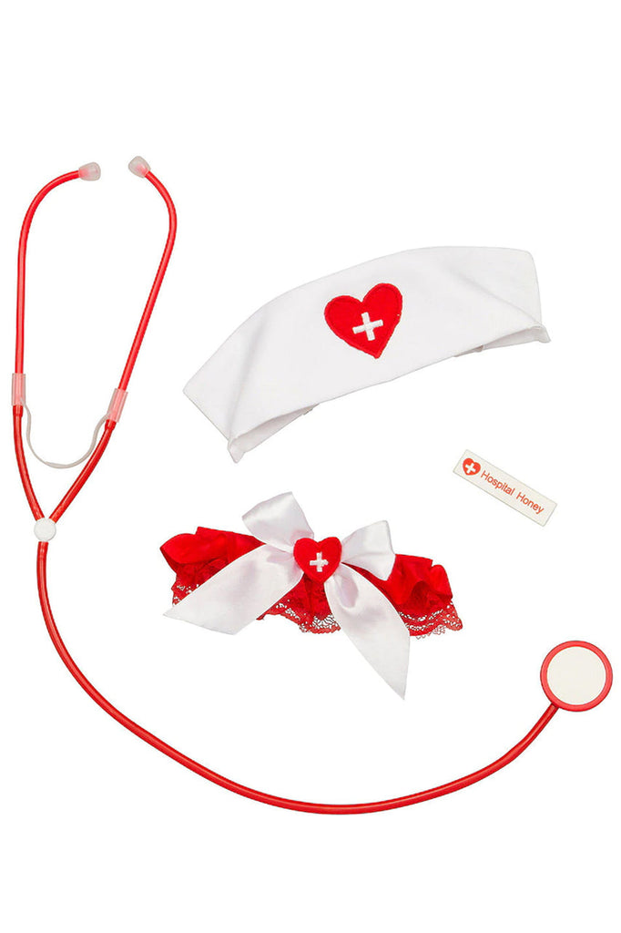 Nurse accessory kit, nurse costume accessories