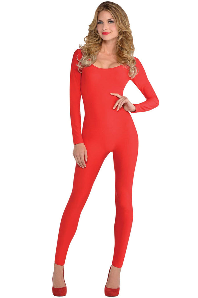 red catsuit costume