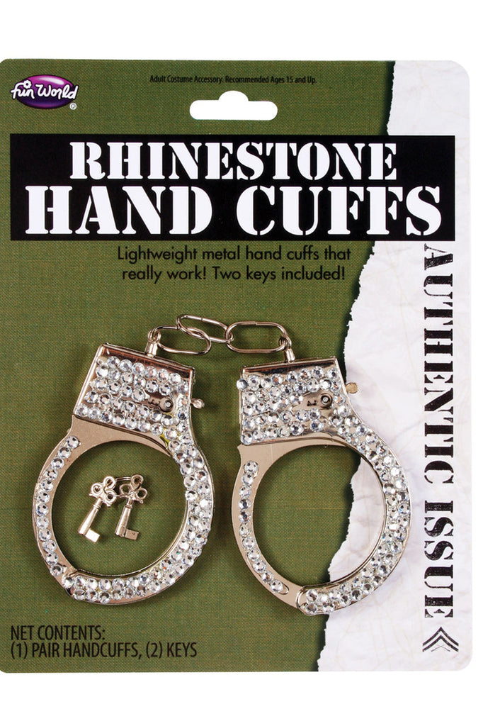 Rhinestone handcuffs