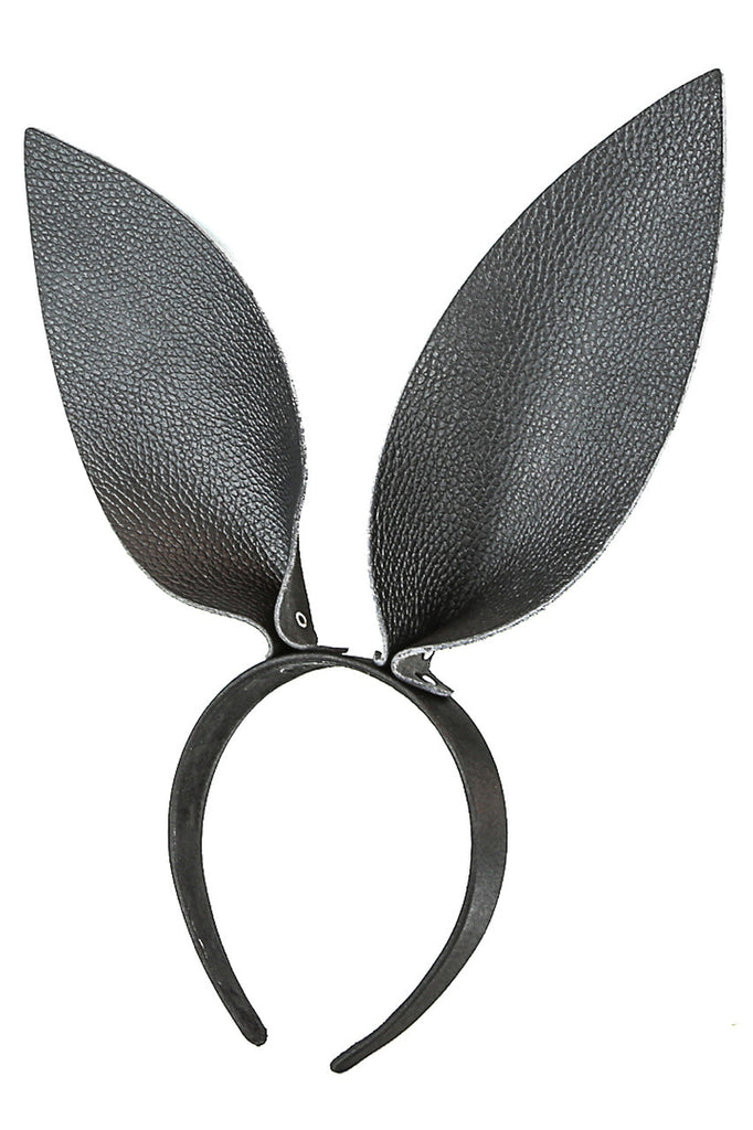 Shop erotic lingerie that features this leather fetish bunny ears