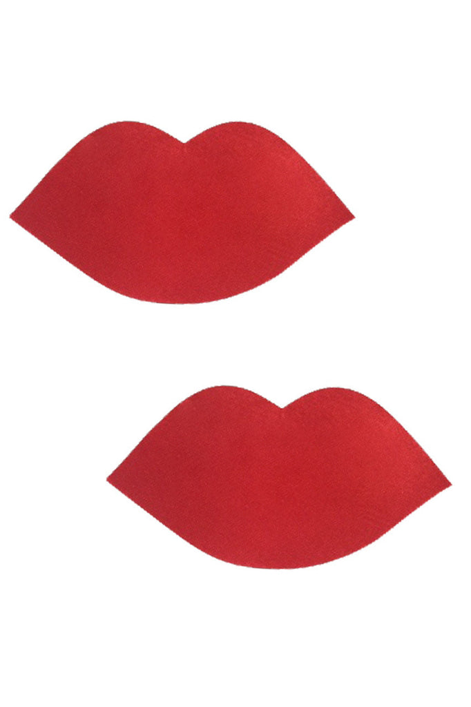 Red Lips Pasties Nipple Covers