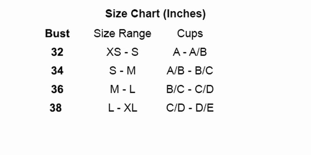 Shirley Size Chart