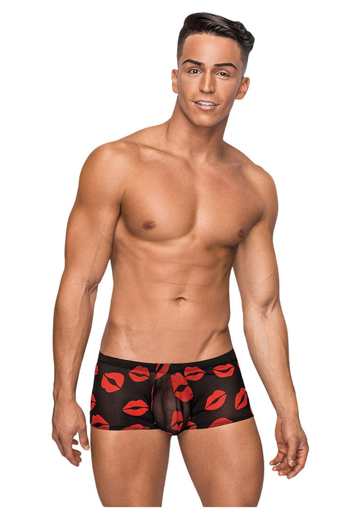 Men's male power lips boxer