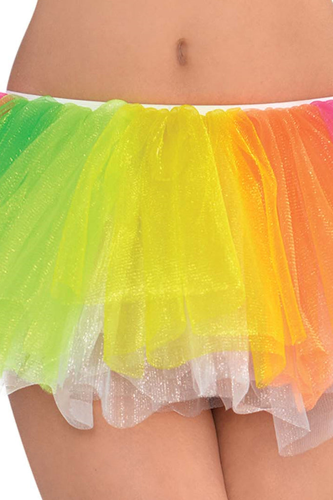 neon rainbow tutu