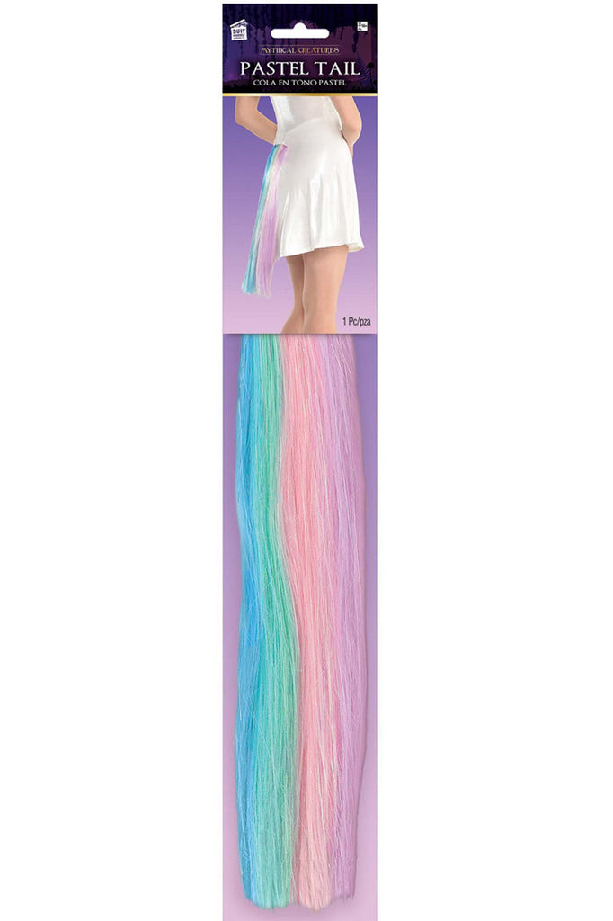 pastel unicorn tail