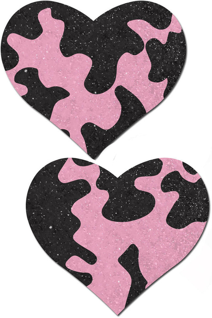 Shop these cow print nipple pasties