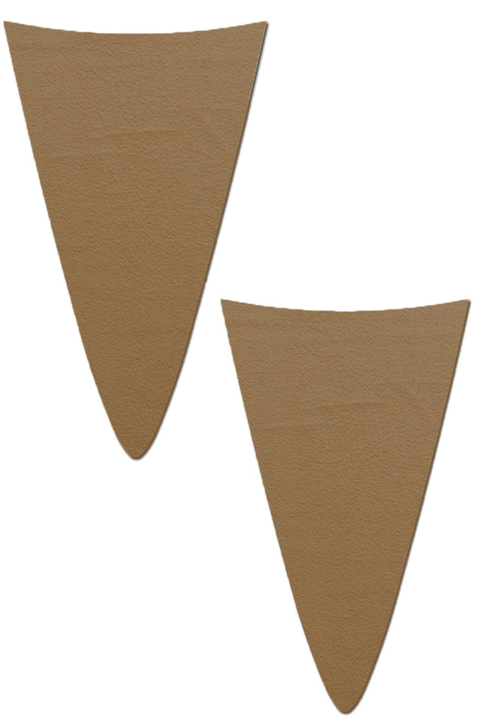Shop these dark nude strapless bikini merkins for your sexy g string bikini that covers the crotch yet creates a sexy thong bikini look. These pasties for the crotch feature latex-free adhesive