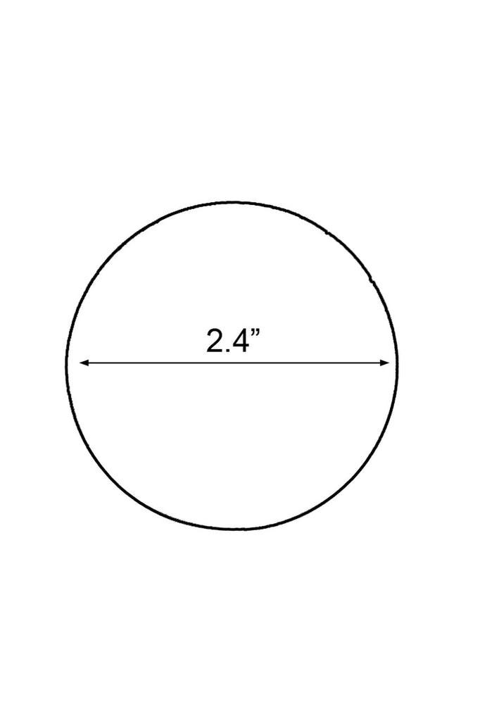 Dot nipple pasties measurements