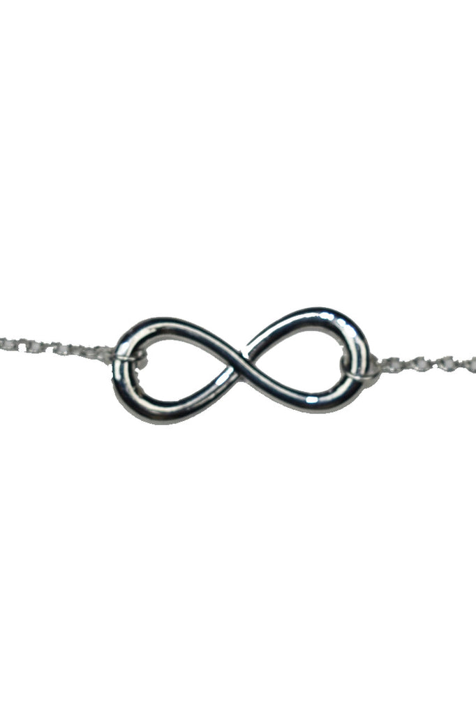 Shop women's silver infinity belly chain