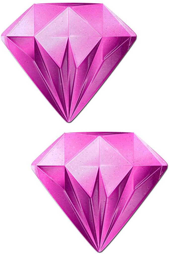 Shop these pink diamond sparkling velvet nipple cover pasties
