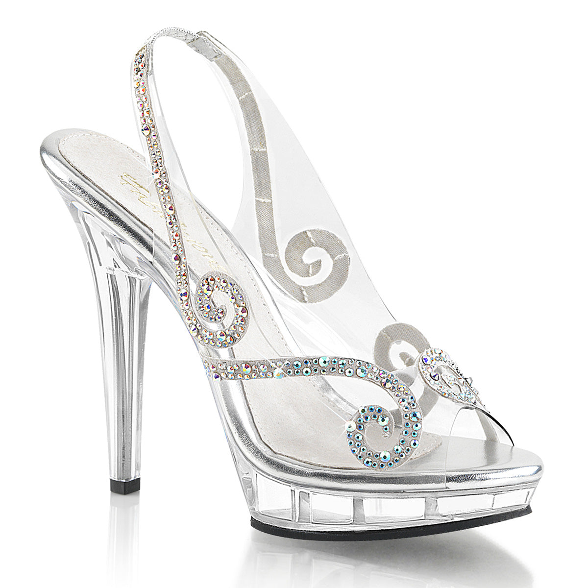 Clear Cinderella Shoes Disney Princess Wedding Glass Slippers Heels Womans  7 8 9